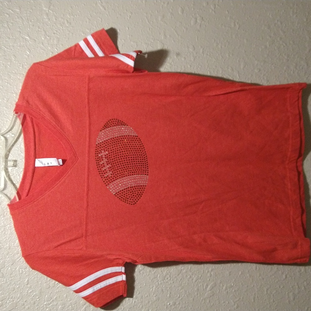 Women's Sequence Touch Down Tee Shirt Size M - Picture 1 of 7